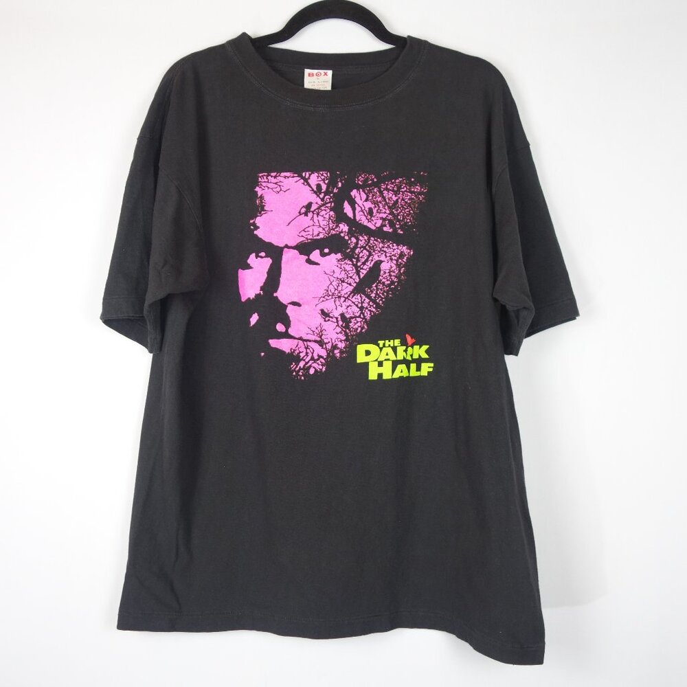 Vtg 1993 The Dark Half by Stephen King Movie Promo Single Stitch T Shirt, Size L